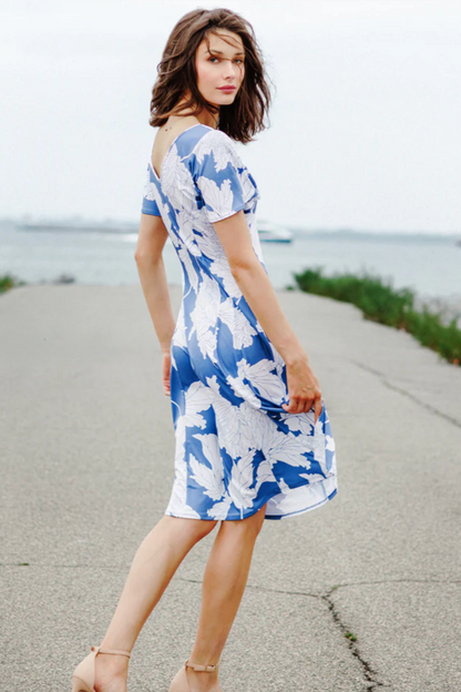 Clara SunWoo Floral Midi Dress