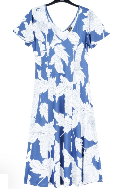 Clara SunWoo Floral Midi Dress