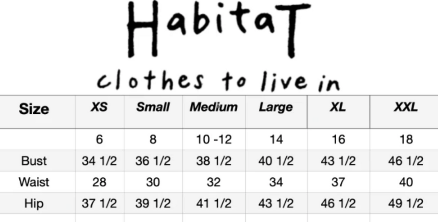 Habitat Pave the Way Mixed Stitch Tunic-NEW!