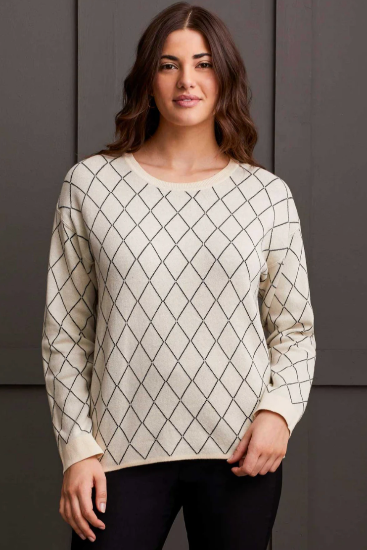 Tribal Reversible Cotton Sweater