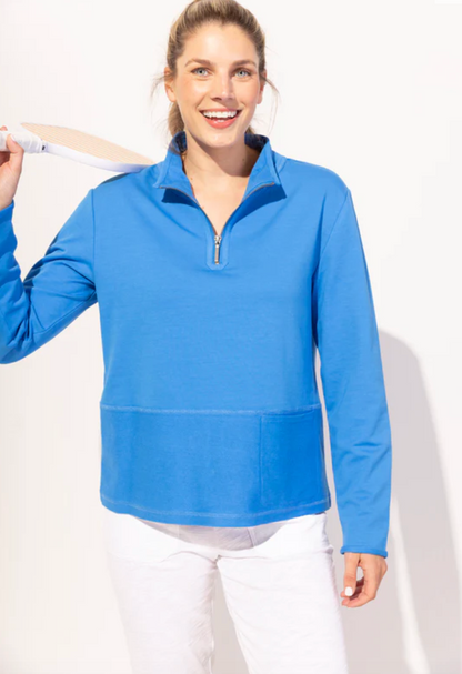 Escape Ocean Front Terry Cozy Quarter Zip