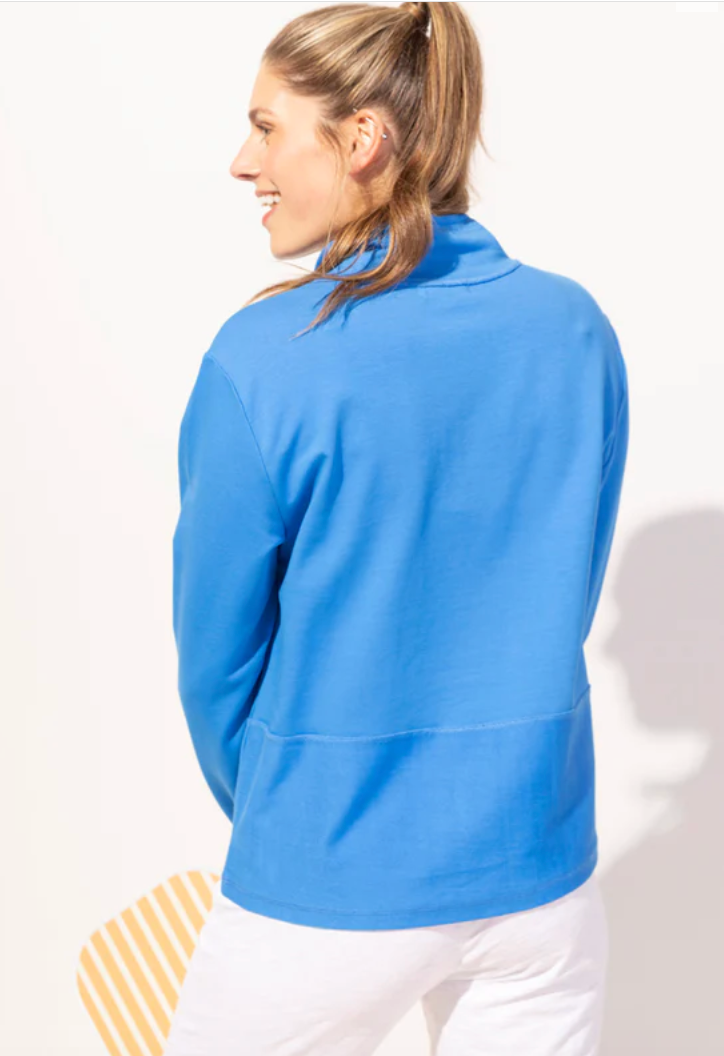 Escape Ocean Front Terry Cozy Quarter Zip