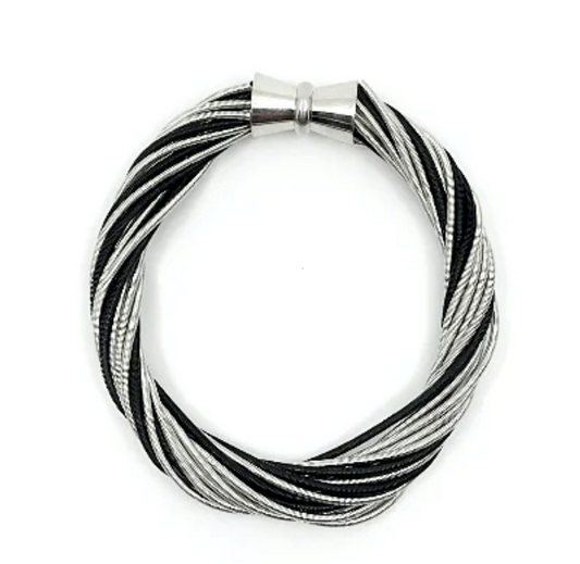 Sea Lily Piano Wire Twist Bracelet