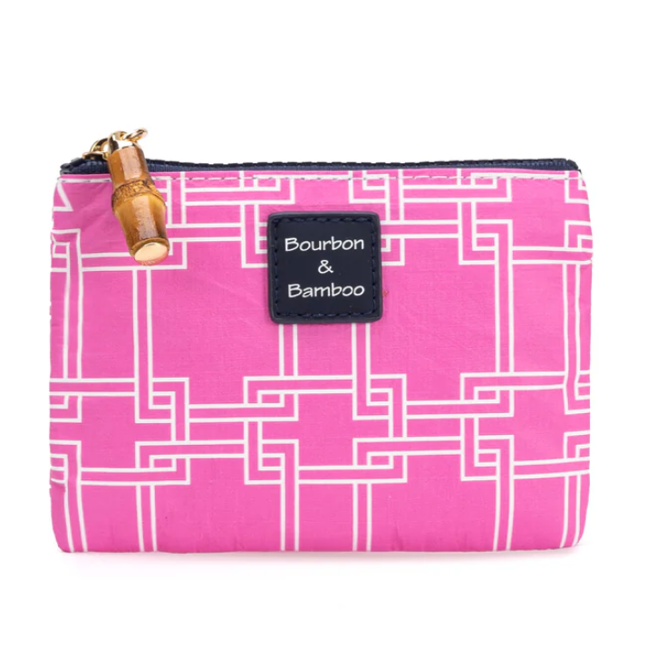 Bourbon & Bamboo Coin Pouch