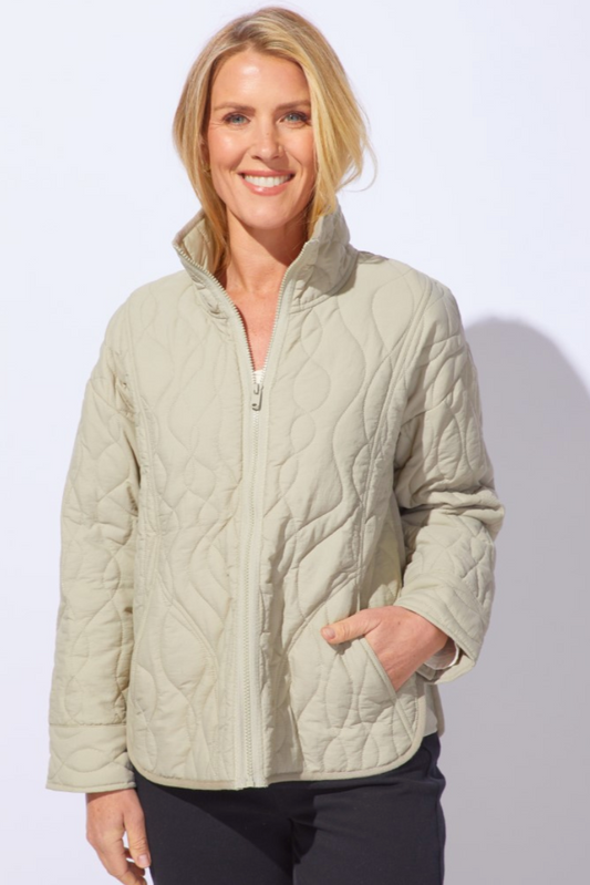 Escape Wave Quilt Altitude Jacket-NEW