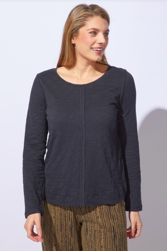 Escape Cotton Slub Stay Centered Tee-NEW