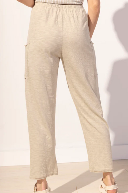 Escape Cotton Slub Around Town Pant-NEW