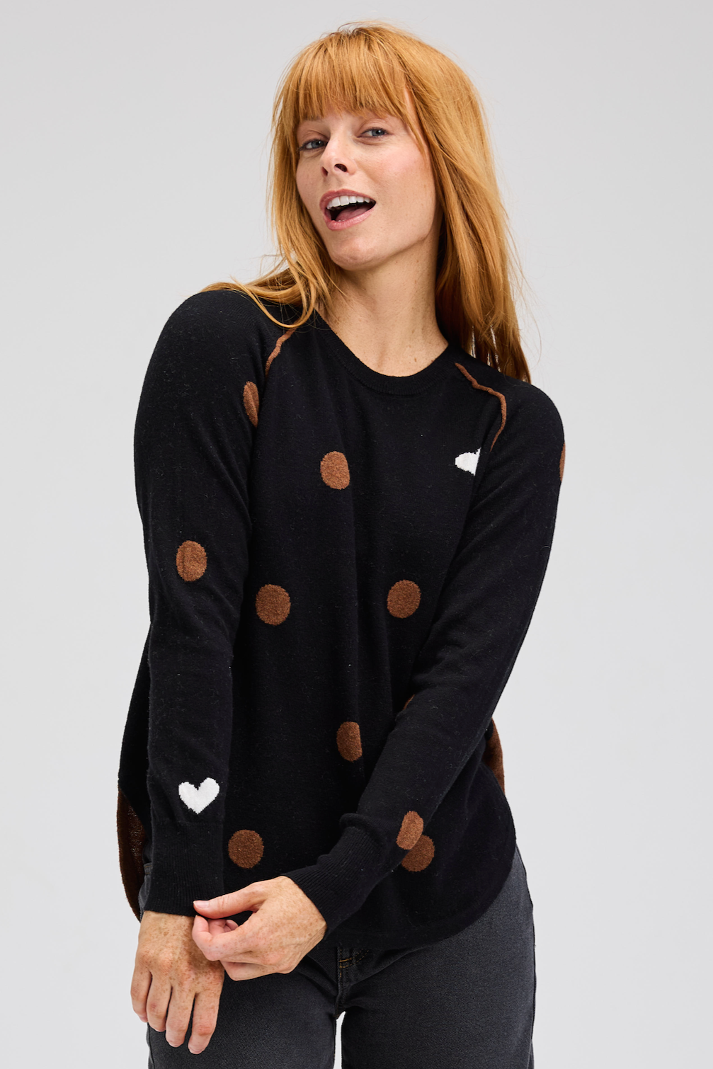 Zaket & Plover Spot The Love Sweater-NEW