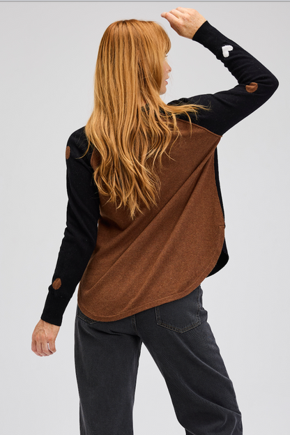Zaket & Plover Spot The Love Sweater-NEW
