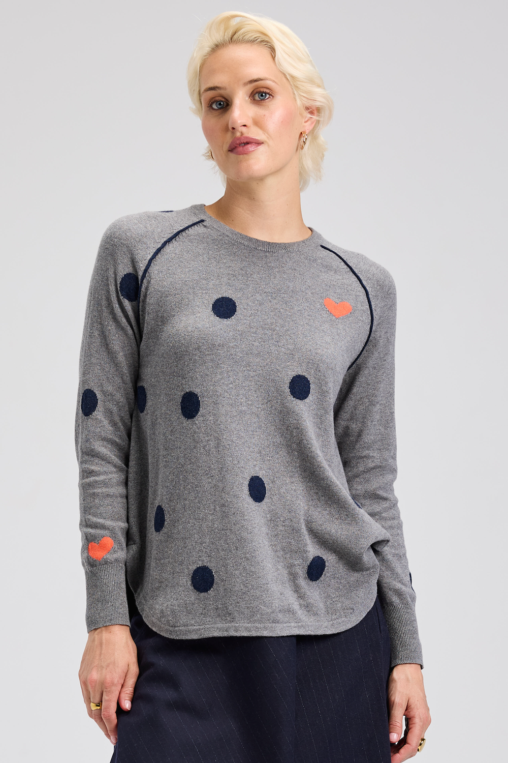 Zaket & Plover Spot The Love Sweater-NEW