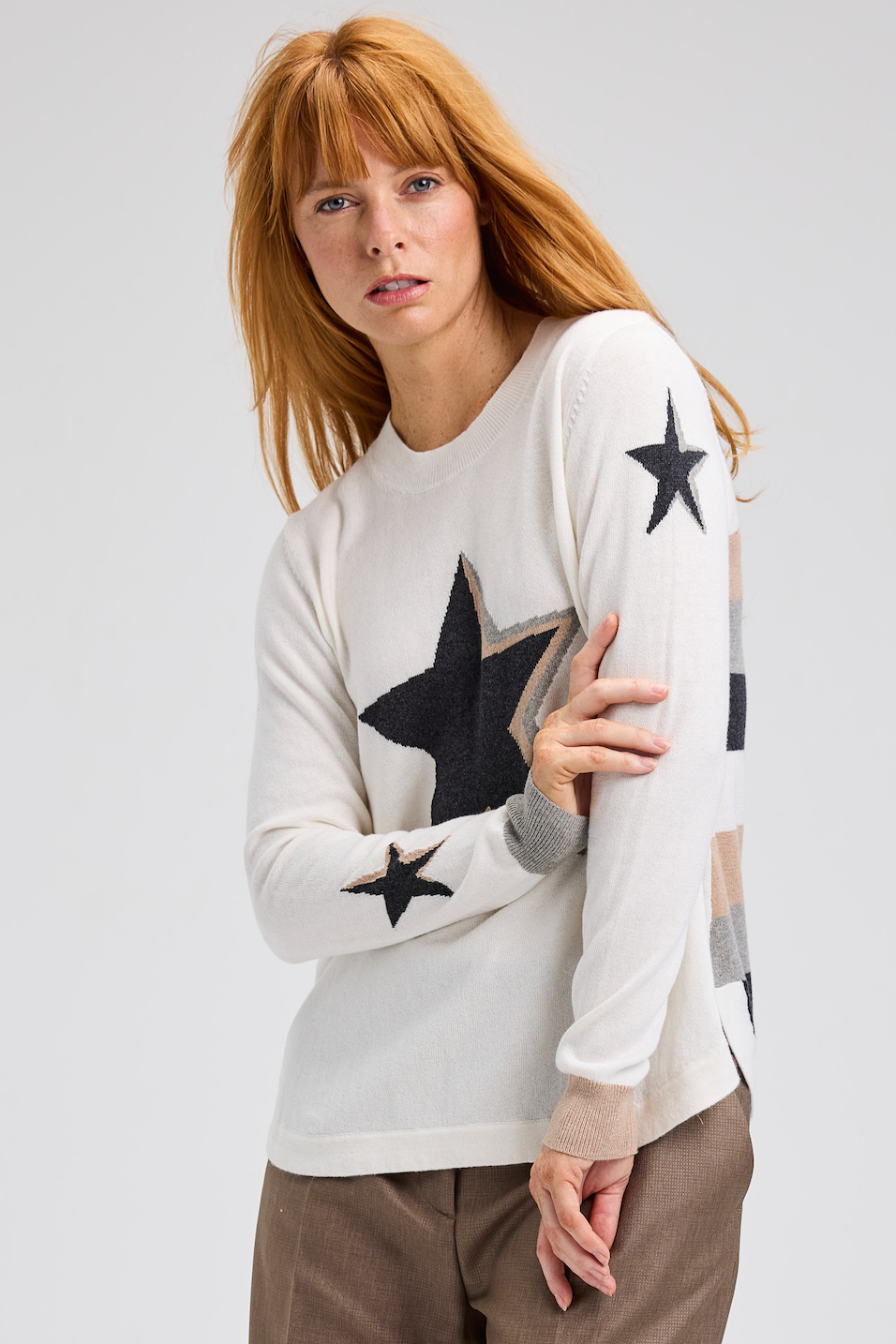 Zaket & Plover Stars & Stripes Sweater-NEW