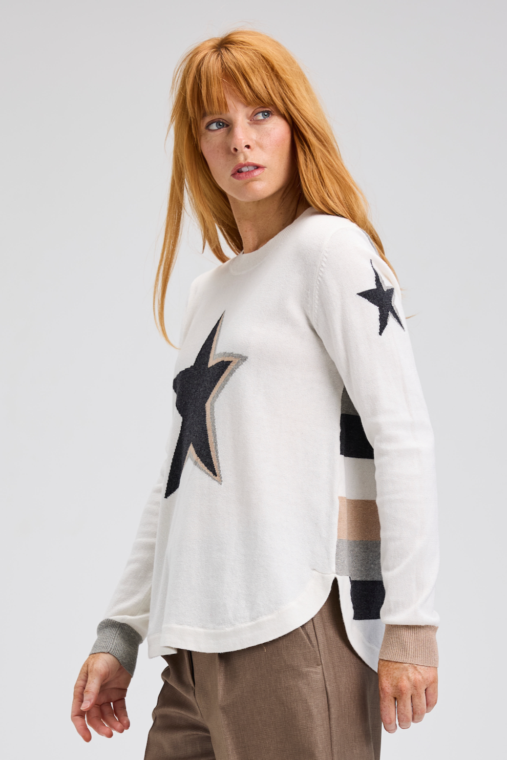 Zaket & Plover Stars & Stripes Sweater-NEW