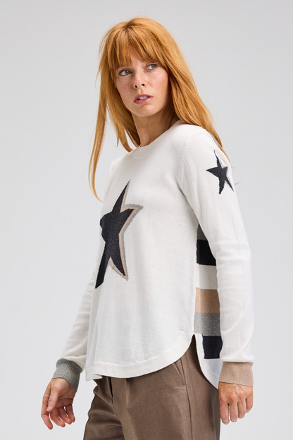 Zaket & Plover Stars & Stripes Sweater-NEW