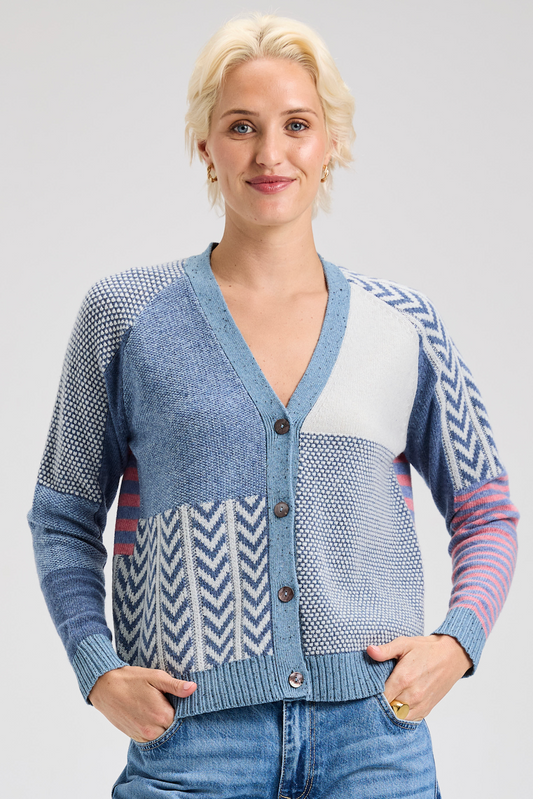 Zaket & Plover Textured Cardigan-NEW