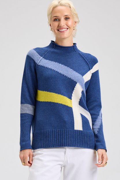 Zaket & Plover Road Map Sweater-NEW