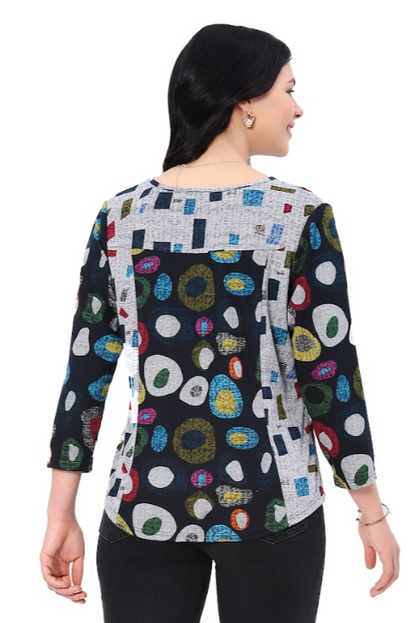 Parsley & Sage Onyx Pocket Top-NEW