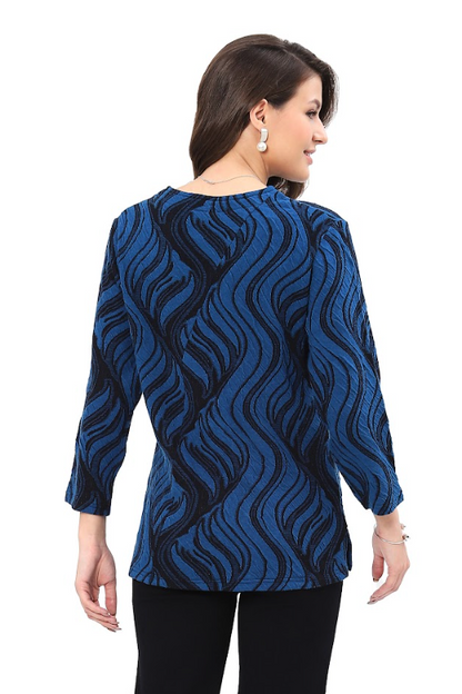 Parsley & Sage Paxton V-Neck Top-NEW