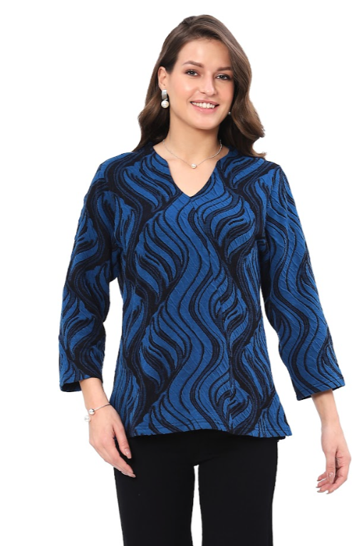 Parsley & Sage Paxton V-Neck Top-NEW
