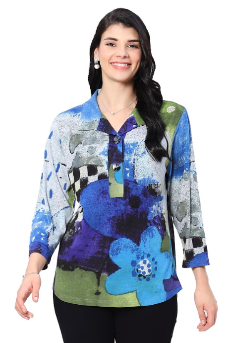 Parsley & Sage Kelsey Pullover Top