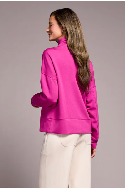 Tribal Funnel Neck Top-NEW