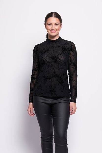 Foil International Velvet Top-NEW