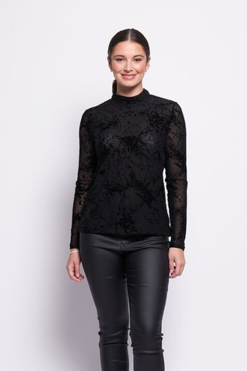 Foil International Velvet Top-NEW