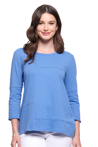 Foil Sew It Seems Cotton Top-NEW