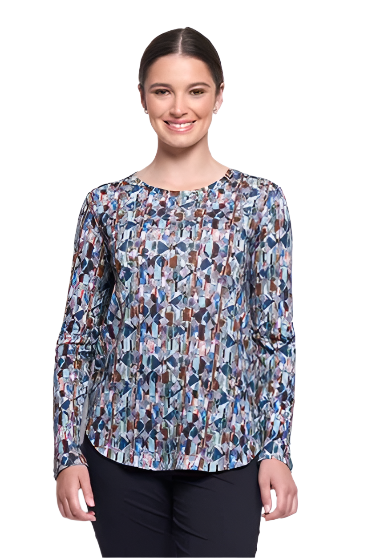 Foil Stir It Up Top-NEW