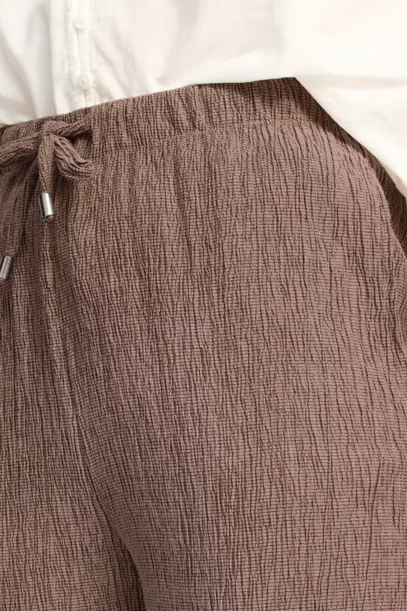 Tribal Pull On Textured Barrel Pant-NEW