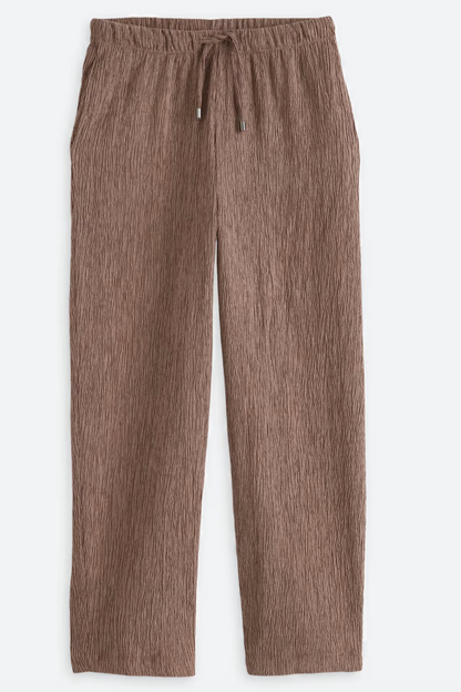 Tribal Pull On Textured Barrel Pant-NEW
