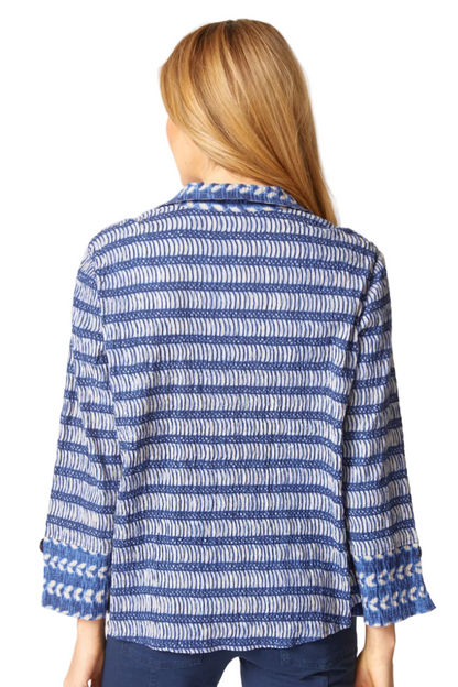 Habitat Mixed Batik Hidden Placket Shirt-NEW