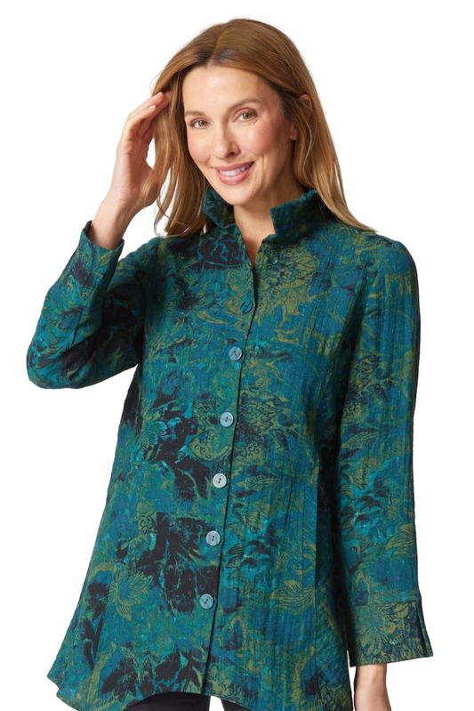Habitat Express Floral Artist Shirt-NEW