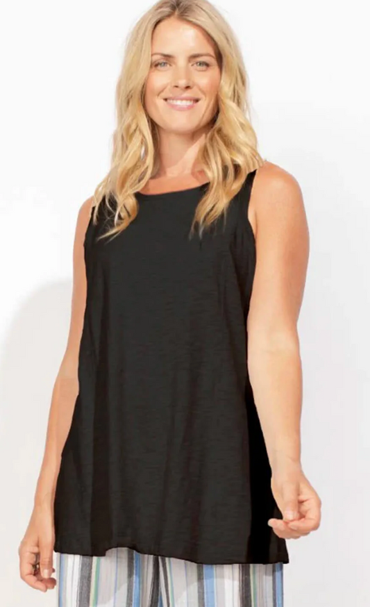 Escape Cotton Slub Seamed Tank
