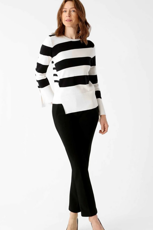 Lisette Crepe Fabric 29" Straight Leg Pant