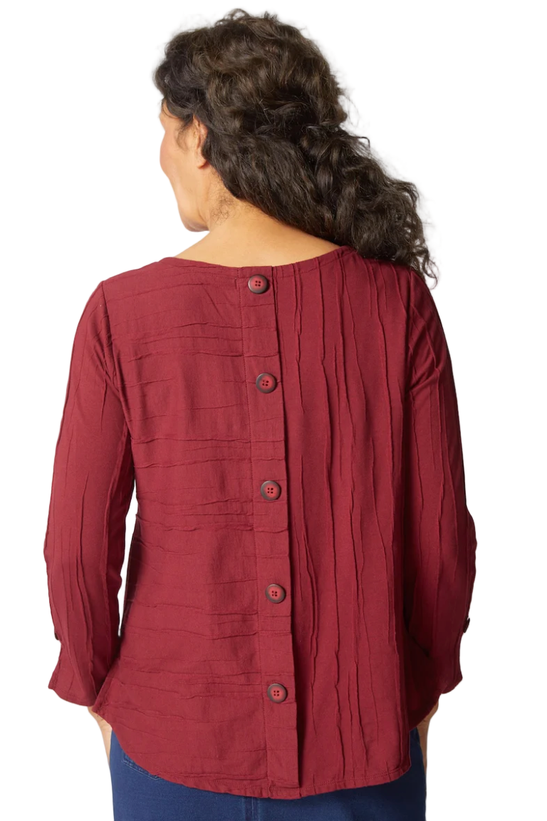 Habitat Steady Stream Button Back Tee