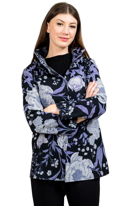 Trisha Tyler Mid Length A-Line Jacket