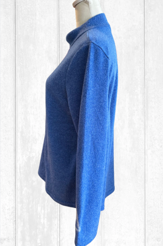 Trisha Tyler Felted Flower Sweater-NEW