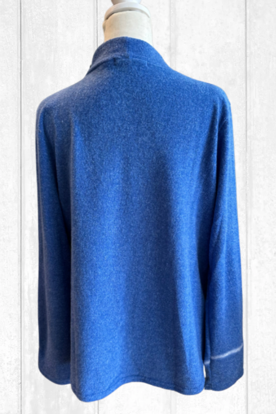 Trisha Tyler Felted Flower Sweater-NEW