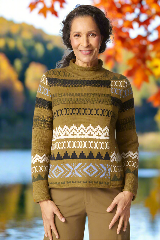 Habitat Chic Chalet Snowdrift Sweater-NEW