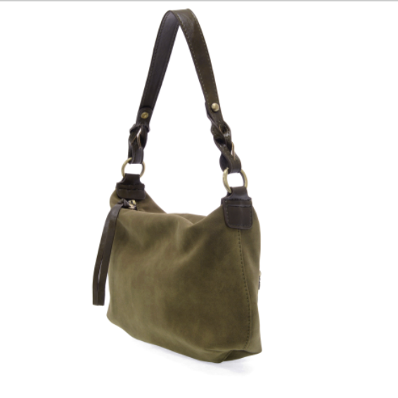 Joy Accessories Effie Faux Suede Shoulder/Crossbody Bag