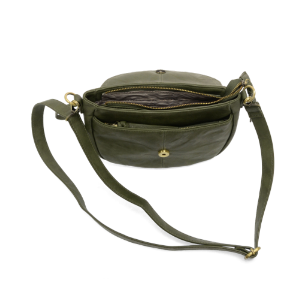 Joy Accessories Helene Saddle/Crossbody Bag