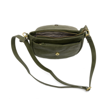 Joy Accessories Helene Saddle/Crossbody Bag