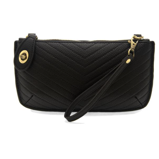 Joy Quilted Crossbody Wristlet