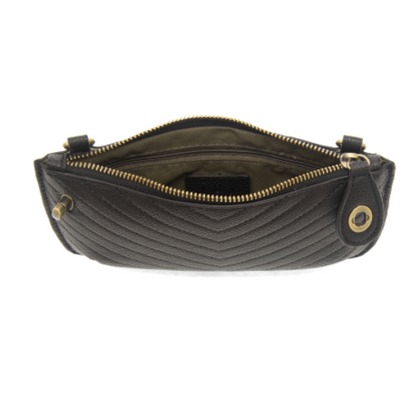Joy Quilted Crossbody Wristlet