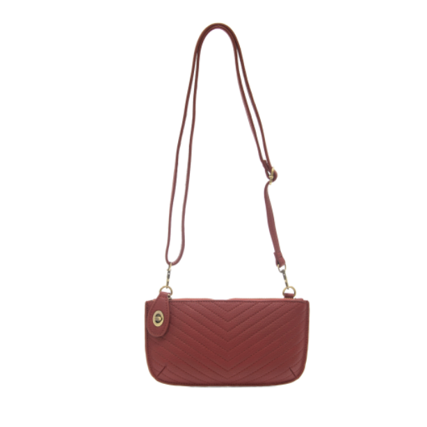 Joy Quilted Crossbody Wristlet