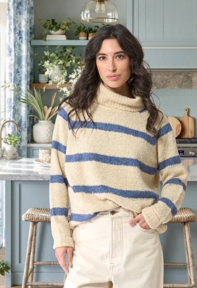 Batela High Neck Sweater