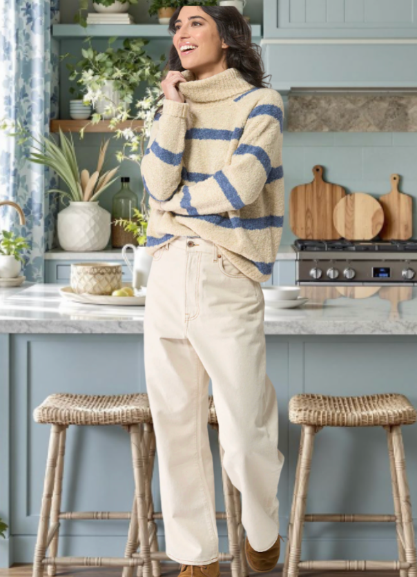 Batela High Neck Sweater