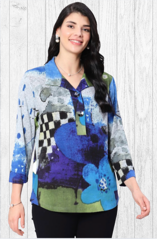 Parsley & Sage Kelsey Pullover Top