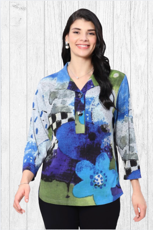Parsley & Sage Kelsey Pullover Top