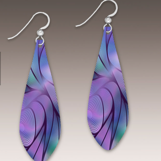 Handmade Aurora Abstract Earrings